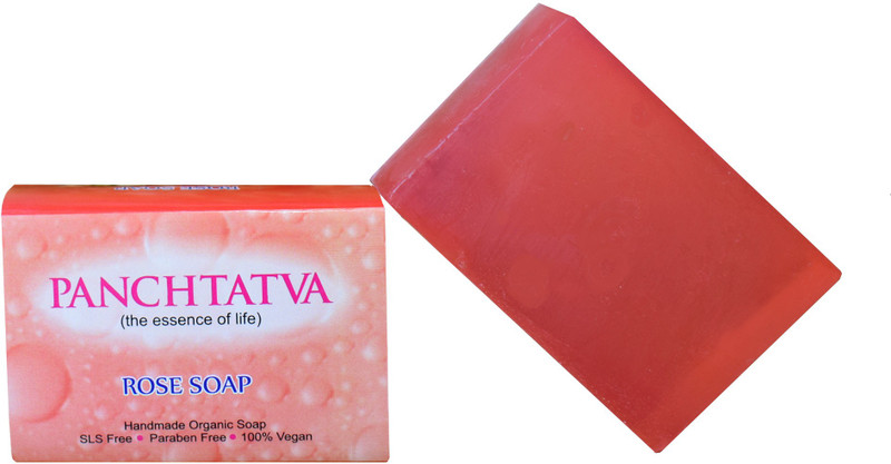 panchtatva Rose handmade Natural organic soap(3 x 110 g)