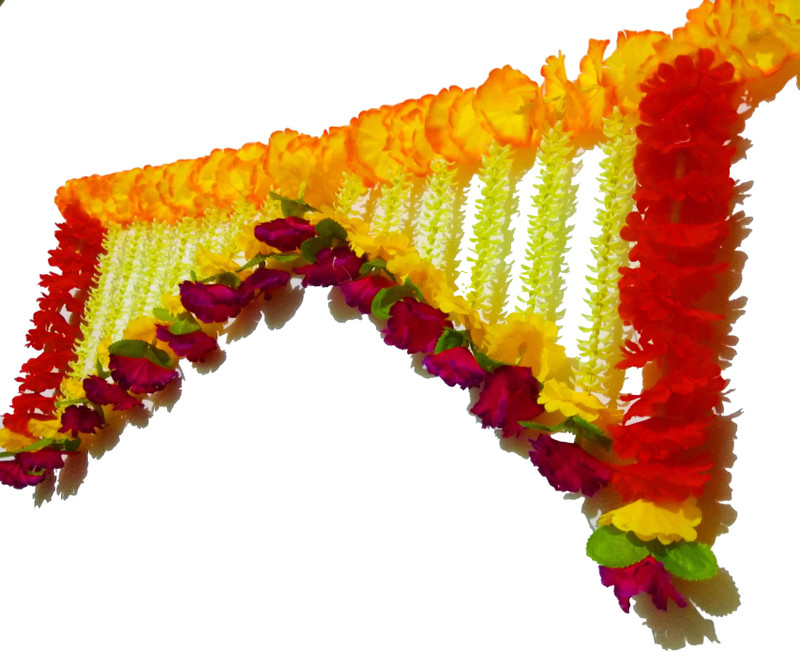 afarza artificial flower toran for door hanging home decoration diwali decoration Toran(39x12 inch good quality of cloth n plastic)