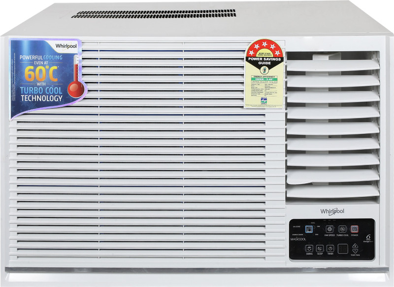 Whirlpool 1.5 Ton 5 Star Window AC - White(WAC 1.5 T MAGICOOL COPR 5S, Copper Condenser)