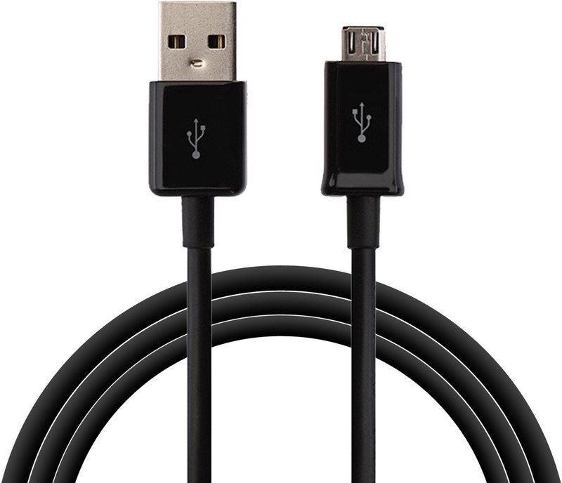pash Micro USB Data Cable [SMicro] Micro USB Cable(Compatible with Samsung Galaxy, Black, Sync and Charge Cable)