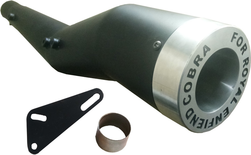 Wordz Annaconda Cobra Silencer Glasswool Black Front Chrome