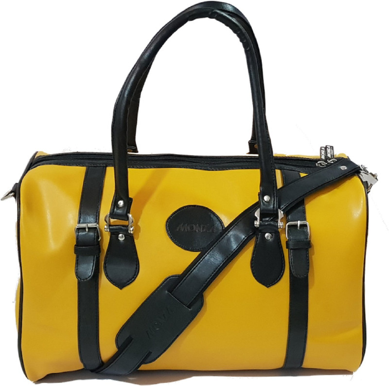 monza DUFFLE BAG Travel Duffel Bag(Yellow)