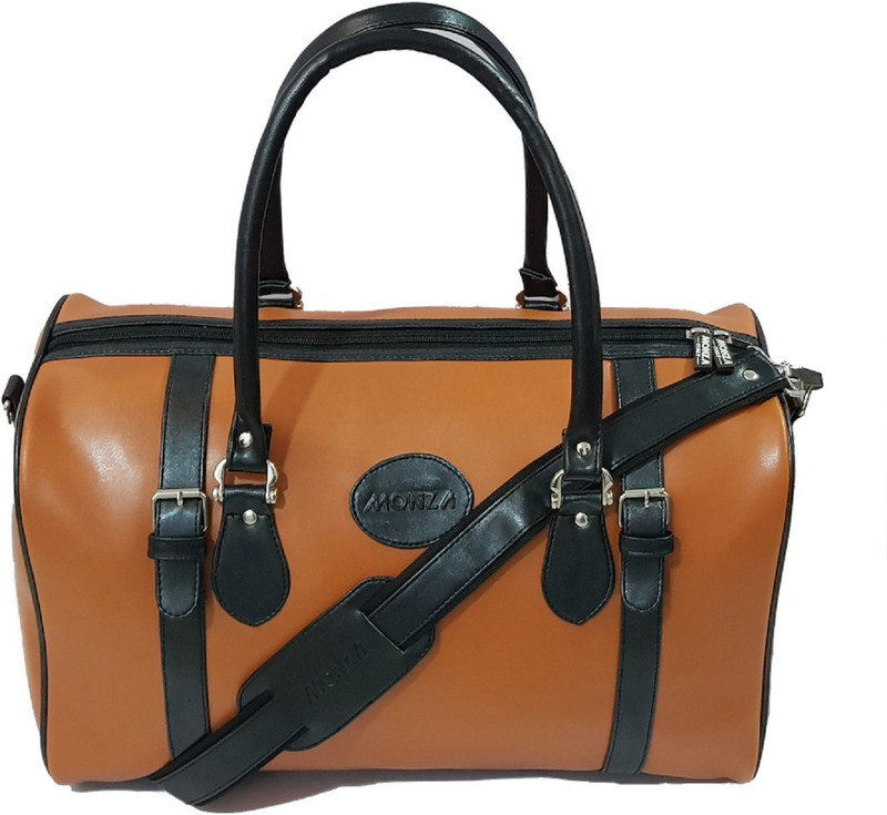 monza DUFFLE BAG Travel Duffel Bag(Brown)