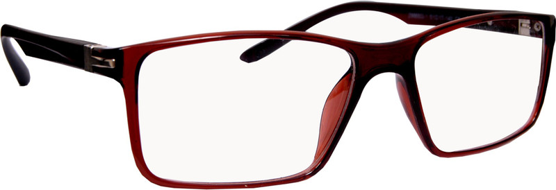 Eye Glass Full Rim Clubmaster, Rectangle, Square, Aviator, Wayfarer, Wrap-around Frame(49 mm)