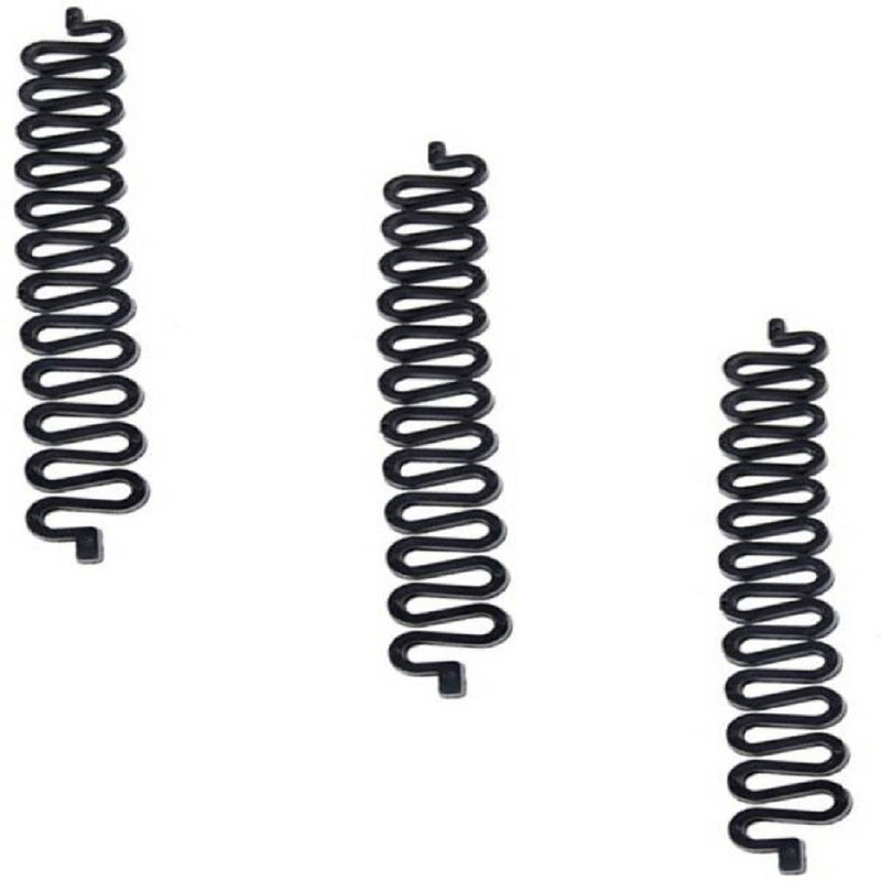onlinestore22 Women Fashion Hair Styling Clip Hair Braider Twist Styling Braid Tool (3 pcs) Hair Clip, Bun Stick(Black)