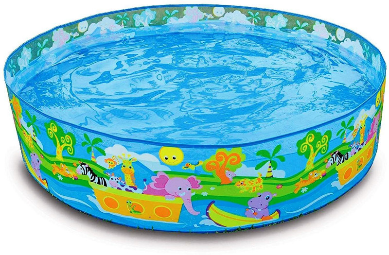 Kashti NEW Inflatable Baby Water Pool - 4 Feet Inflatable Swimming Pool(Multicolor)