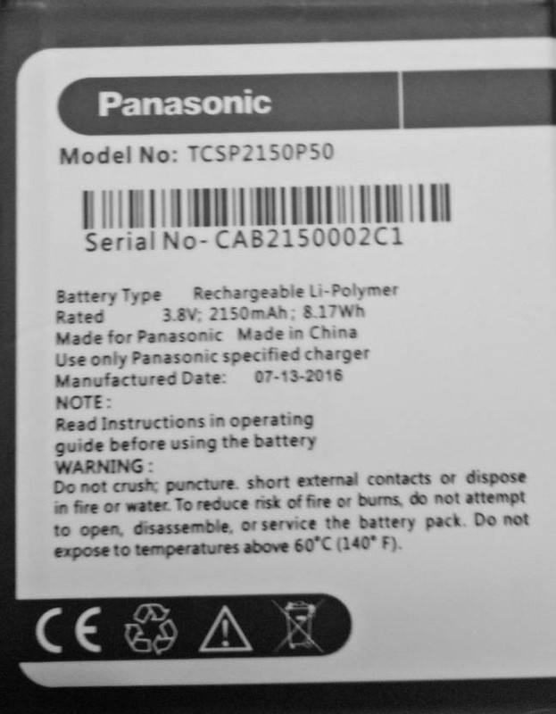 mp enterprises Mobile Battery For PANASONIC PANASONIC P50