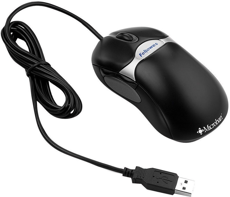 Fellowes 6OFX396UJ5XD Wired Optical Gaming Mouse(USB 2.0, Black)