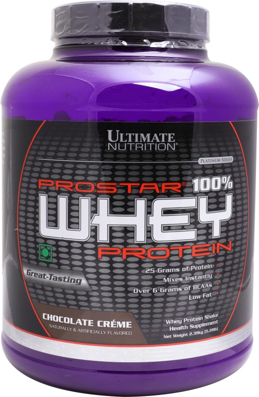 Ultimate tion Prostar 100% Whey Protein(2.39 kg, Chocolate Creme)