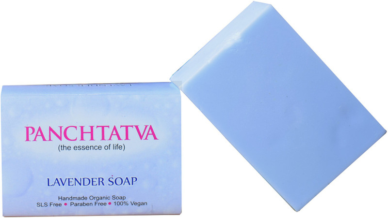panchtatva Lavender handmade natural organic soap with goat milk(3 x 110 g)