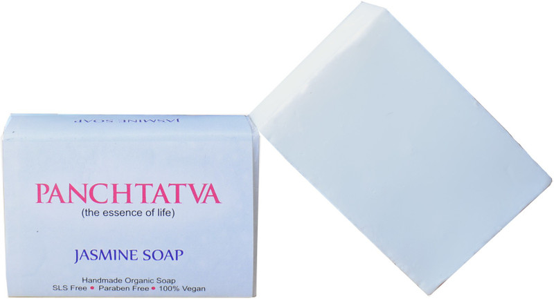 panchtatva Jasmine handmade natural organic soap with goat milk(3 x 110 g)