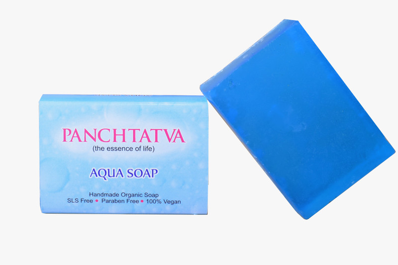 panchtatva aqua refreshing handmade natural organic soap(3 x 110 g)