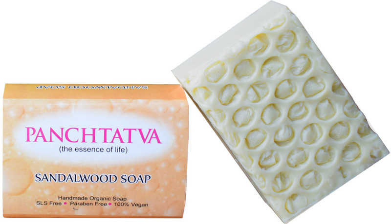 panchtatva Sandalwood handmade natural organic soap(3 x 110 g)