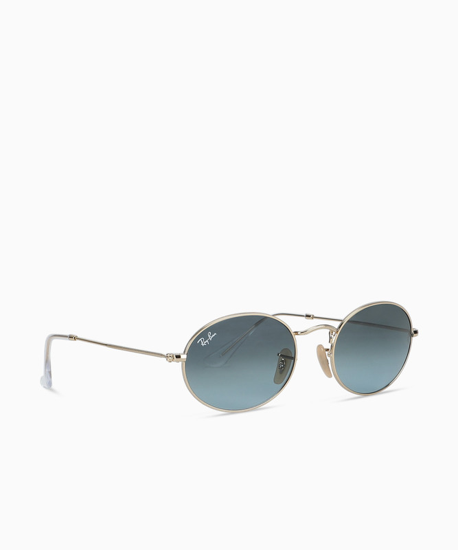 Buy Ray Ban Oval Sunglasses Blue Online at desertcartUAE