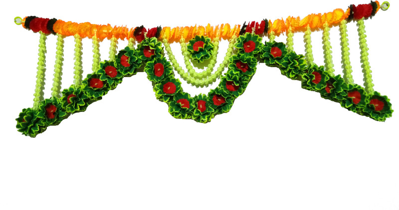 afarza door hanging artificial flower toran garland home decoration Toran(39x12 inch good quality of plastic n cloth)