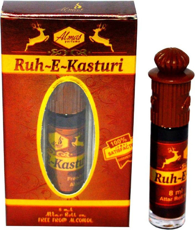 Almas RUH-E-KASTURI fascinating fragrance pocket Floral Attar 8 ml Floral Attar(Floral)