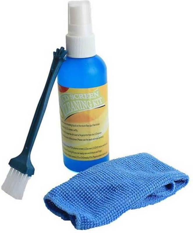 WEBDOO INFOTECH 3 in 1 Screen Cleaning SetQuality 100ml (Brush Clng kit) for Computers, Gaming, Laptops, Mobiles(03)