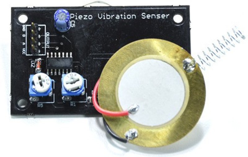tachlog Piezo ceramic vibration sensor Electronic Components Electronic Hobby Kit