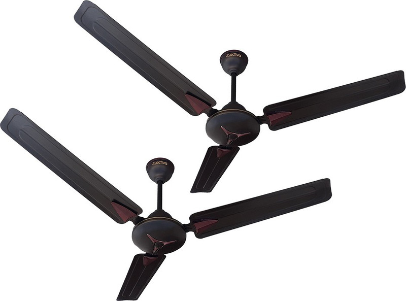 Activa 1200 Mm Star Deco Anti Dust 3 Blade Ceiling Fan Smoke Grey Activa 1200 Mm Star Deco Anti Dust 3 Blade Ceiling Fan Smoke Grey Pack Of 2