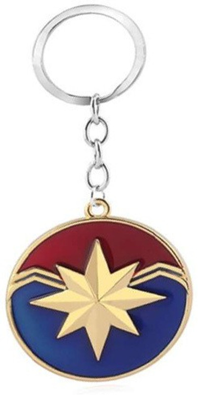 yashi creation MARVEL AVENGERS THOR'S HAMMER MJOLNIR KEYCHAIN, CAPTAIN AMERICA SHIELD KEYCHAIN HULK & BATMAN MASK KEYCHAIN Key Chain