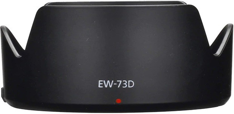 wellux (FOR Canon EW-73D Replacement) Photo Lens Hood for Canon EF-S 18-135mm f/3.5-5.6 IS USM Lens Lens Hood (138 mm, Black)  Lens Hood(138 mm, Black)