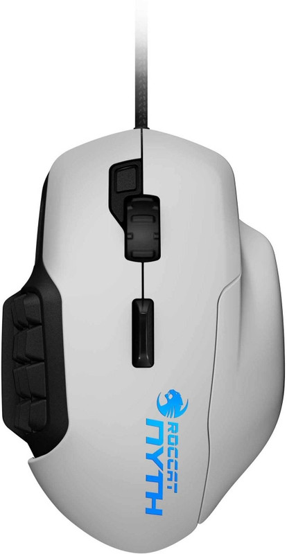 ROCCAT Wireless Mouse Wireless Optical Gaming Mouse(PS/2, White)