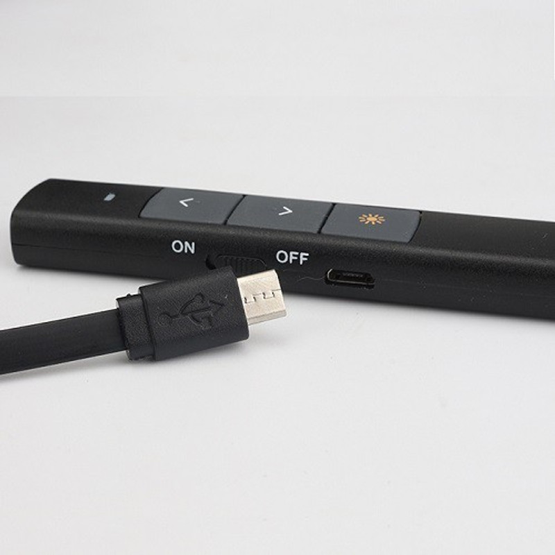 presenter PLC-115 Wireless Laser Pointer/Presentation Remote Presenter(Black & White)