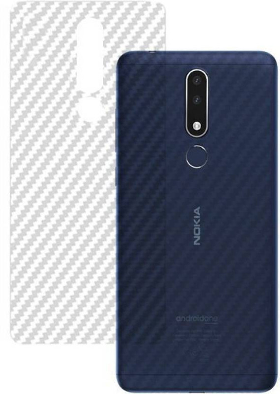 napfond Back Screen Guard for nokia 3.1 plus Diagonal High quality back Guard(Pack of 1)
