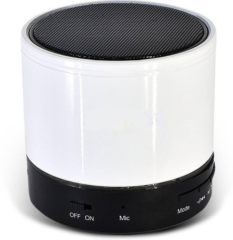 BMC Portable Wireless Speaker Mini Bluetooth 7 W Bluetooth Home Theatre(White, Stereo Channel)