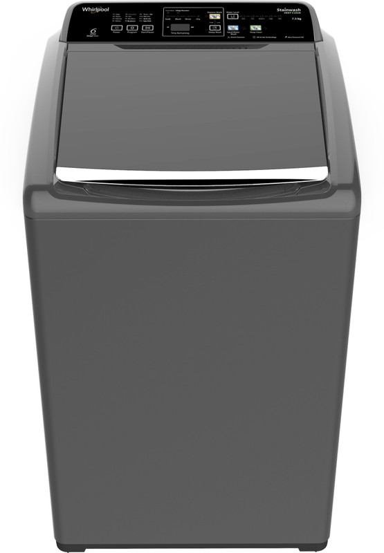 Whirlpool 7.5 kg Fully Automatic Top Load Grey(Stainwash Deep Clean (N) 7.5 Grey 10 YMW)