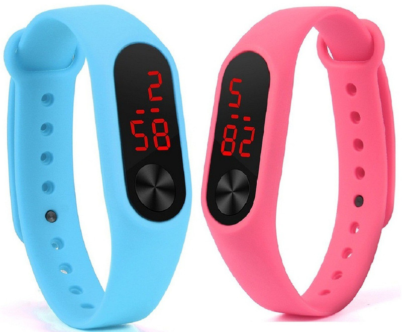 rubber led watch