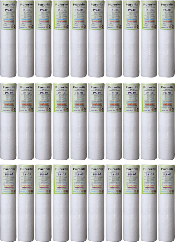 KEMFLO PP spun filter for RO purifiers 30 piece Solid Filter Cartridge(5, Pack of 30) KEMFLO PP spun filter for RO purifiers 30 piece Solid Filter Cartridge(5, Pack of 30)