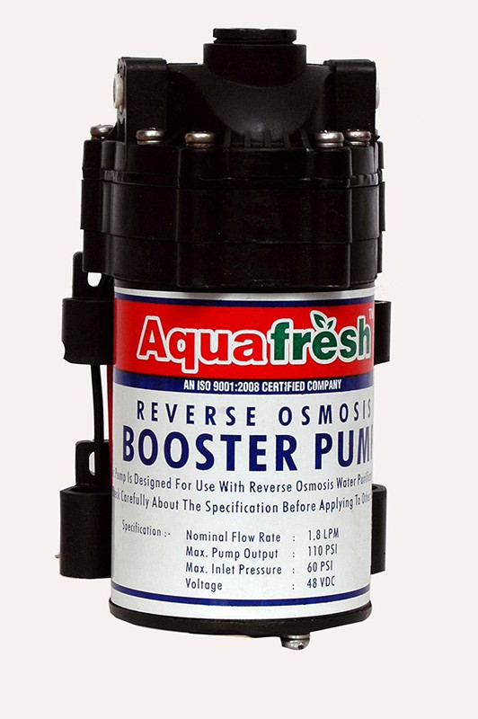 zone care Pro Aqua Fresh 100 GPD Booster Pump + SMPS/Power Supply 24V 2.5A for Water Purifier Diaphragm Water Pump(0.5 hp)