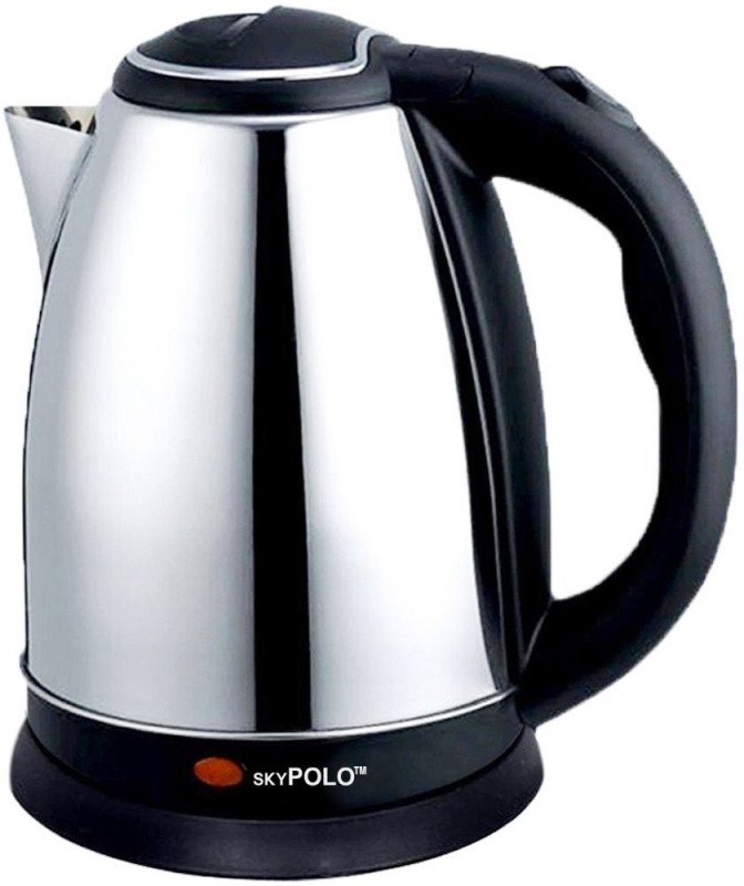 SKYPOLO SK-01 Electric Kettle(1.8 L, Black/Steel)