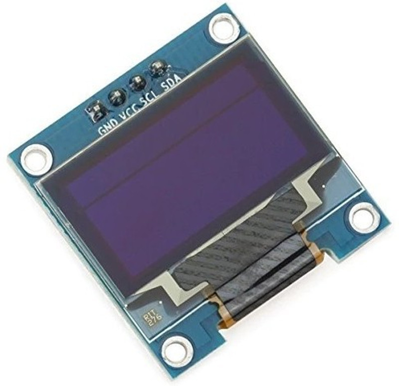 tachlog OLED White i2c DISPLAY MODULE 128X64 Display Lights Electronic Hobby Kit