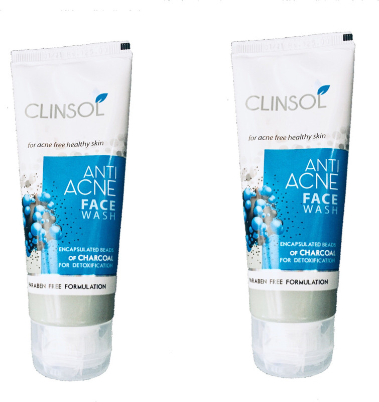 clinsol ANTI ACNE & OIL CONTROL PROTECTION EFFECTIV CLEANSING FACE WASH 2 Face Wash(140 g)