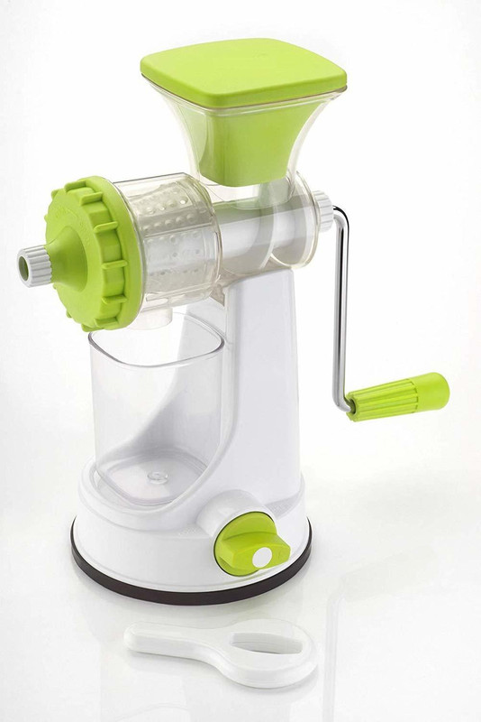 Luxafare SE0517-3-Green Unbreakable ABS Plastic Hand Juicer Green 0 Juicer Mixer Grinder(Green, 1 Jar)