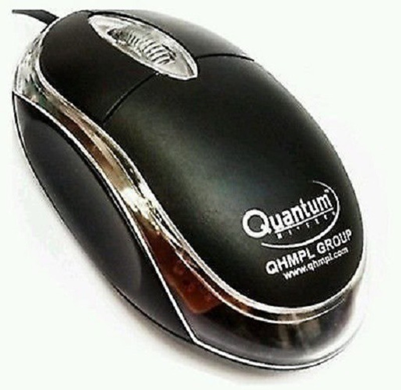 quantam QHM222 Wired Touch  Gaming Mouse(USB 3.0, White)