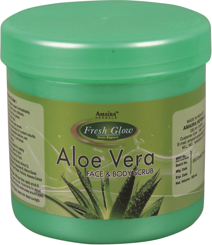 amaira herbals face and body scrub 02 Scrub(500 g)