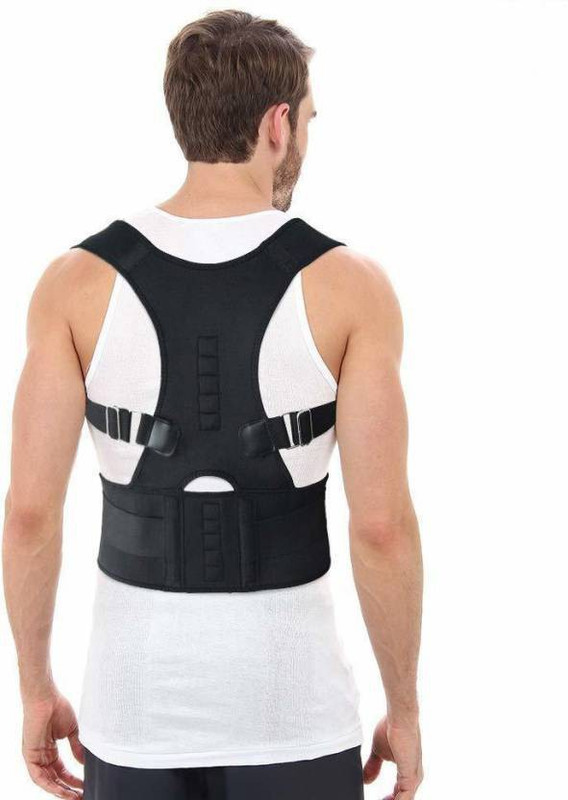 zedoff BLAK BELT POSTURE SUPPORT,ABDOMEN,SHOULDER BRACE FOR Abdomen Support (Black) Back & Abdomen Support(Black)