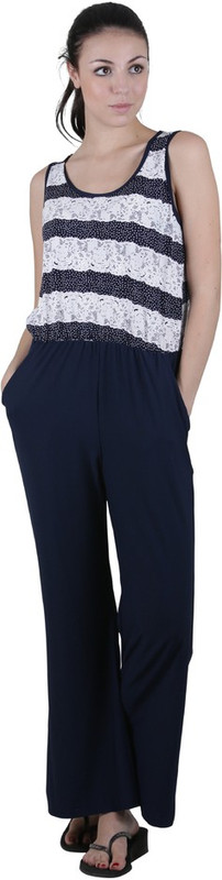 Vixenwrap Striped Women Jumpsuit