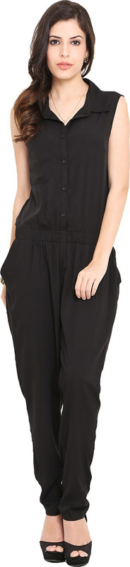 Trend Arrest Solid Women Jumpsuit