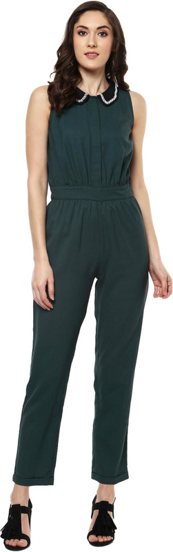 Sassafras Solid Women Jumpsuit