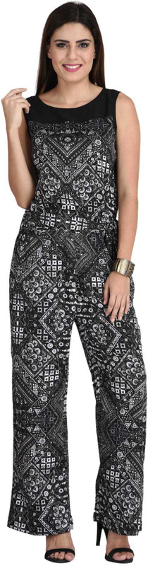 The Gudlook Printed Women Jumpsuit