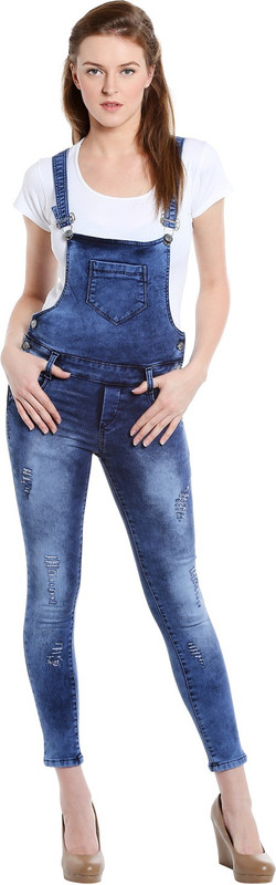 Ffungus Solid Women Jumpsuit