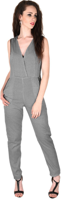 Sassafras Geometric Print Women Jumpsuit