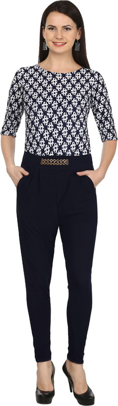 M&F Printed Women Jumpsuit