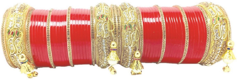 fashion giri Plastic Gold-plated Chudas