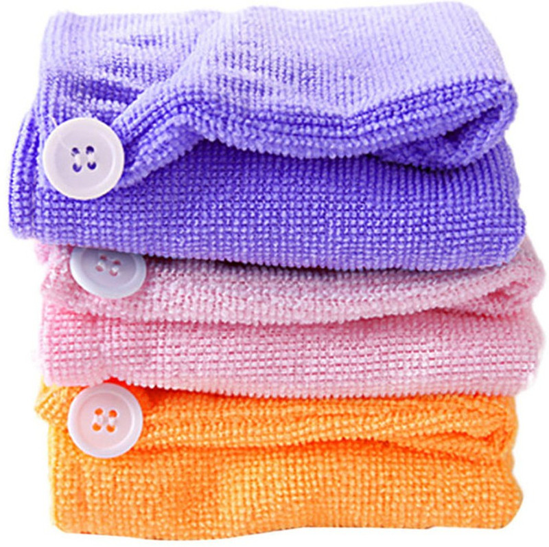bluerider Cotton 300 GSM Hair Towel(Purple)
