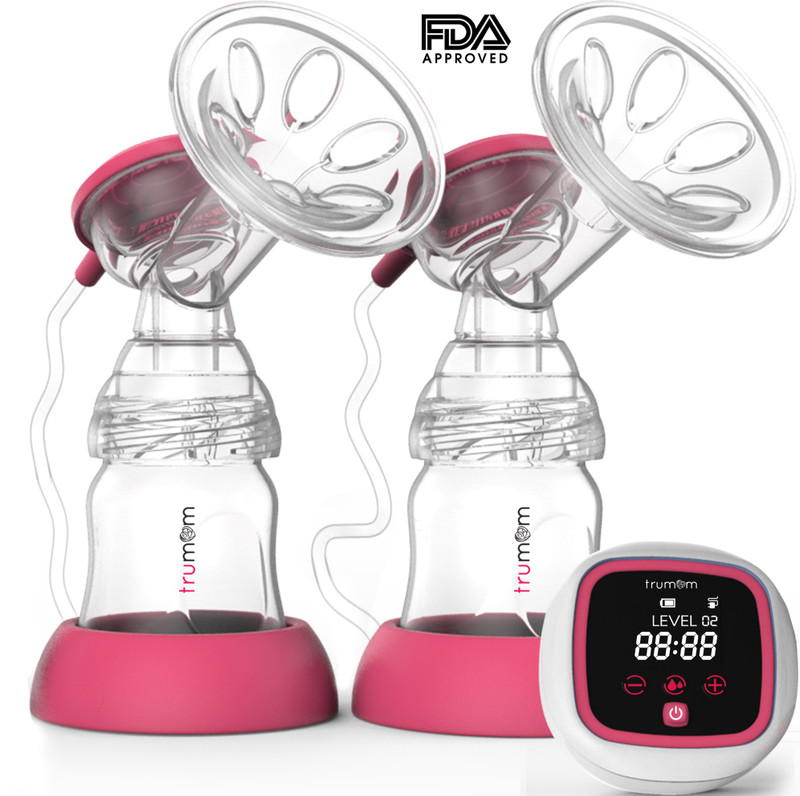 Trumom Elite Double Breast Pump - Electric(Pink)